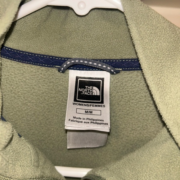 The North Face Olive Fleece Jacket - Picture 2 of 2